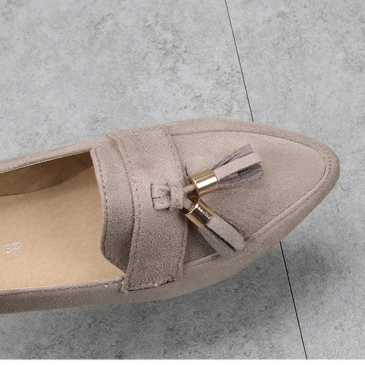 Классические женские балетки; Лоферы на плоской подошве; Модные туфли-лодочки с острым носком