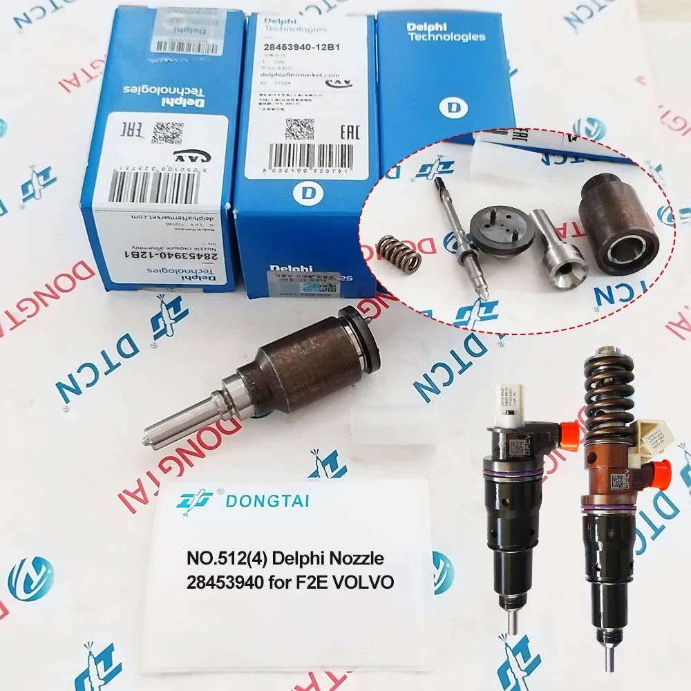 DELP HI Nozzle 28453940 for Volvo F2E Injectors - High-Speed Steel