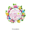 Corona de flores de colores-FELIZ DÍA DE LA MADRE