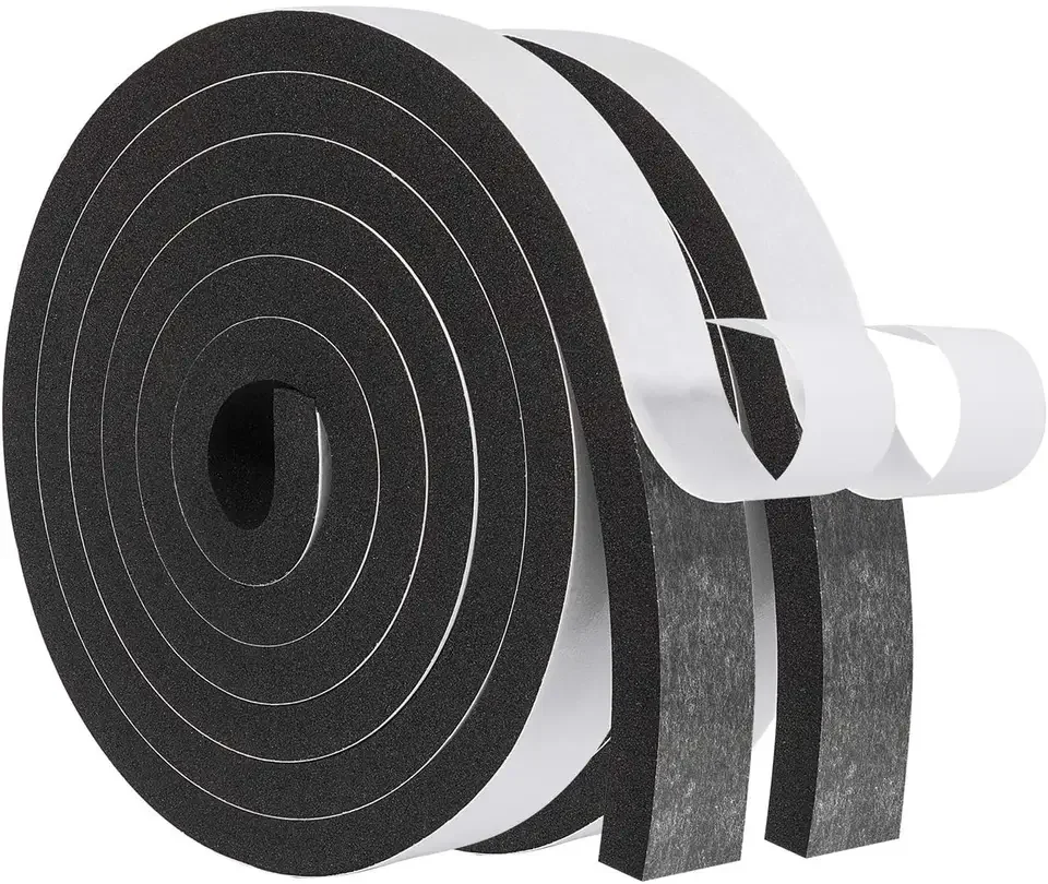 Free Sample Soft Silicone Rubber Foam Sponge Seal Strip for Door and window supplier