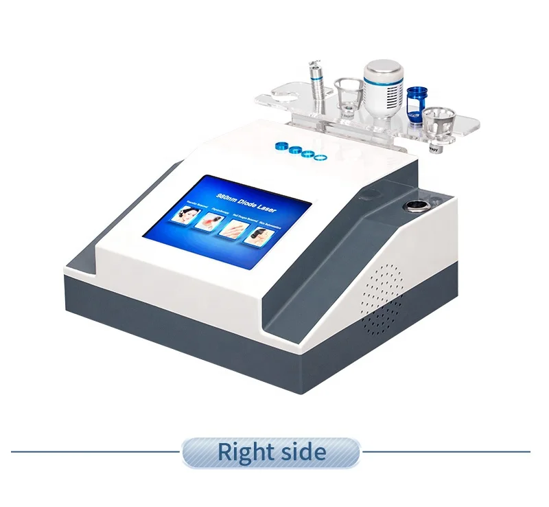 Professional 980nm Diode Laser 5-in-1 Multifunction System with Ice Compress Hammer