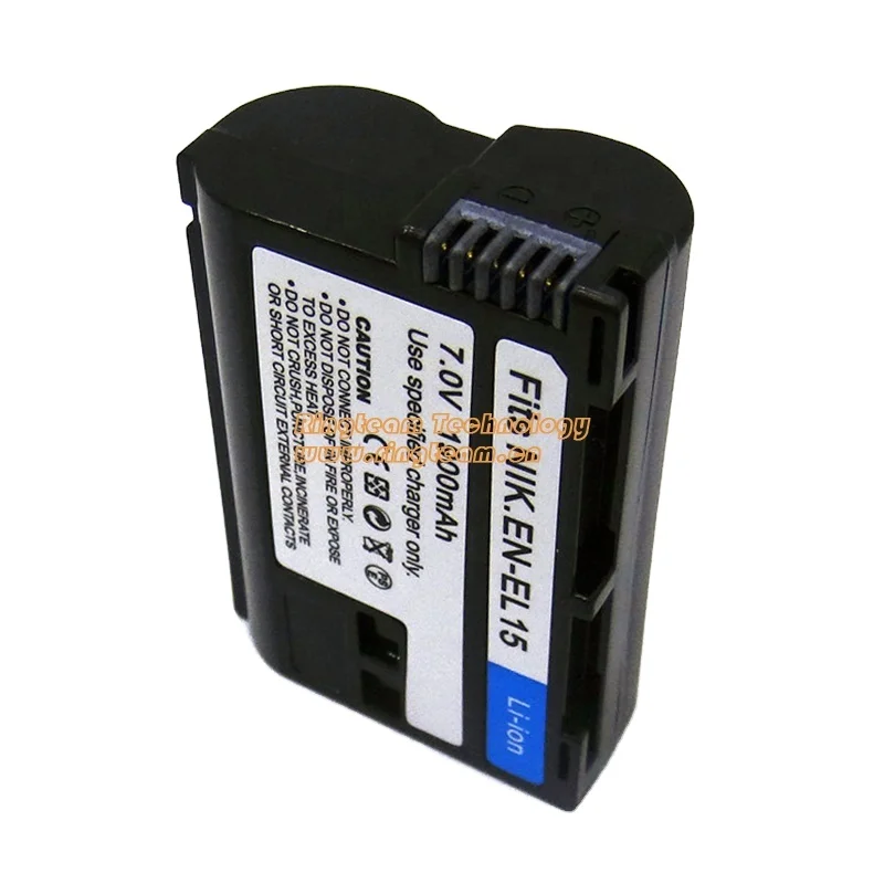 For Nikon D500 D600 D610 D7100 D7000 D800 D800E 1 V1 DSLR Camera  MB-D11 MB-D12 MB-D14 MB-D15 EN-EL15 Battery