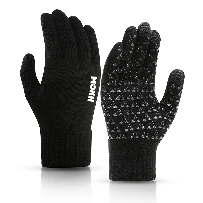 Перчатка с вышивкой и логотипом