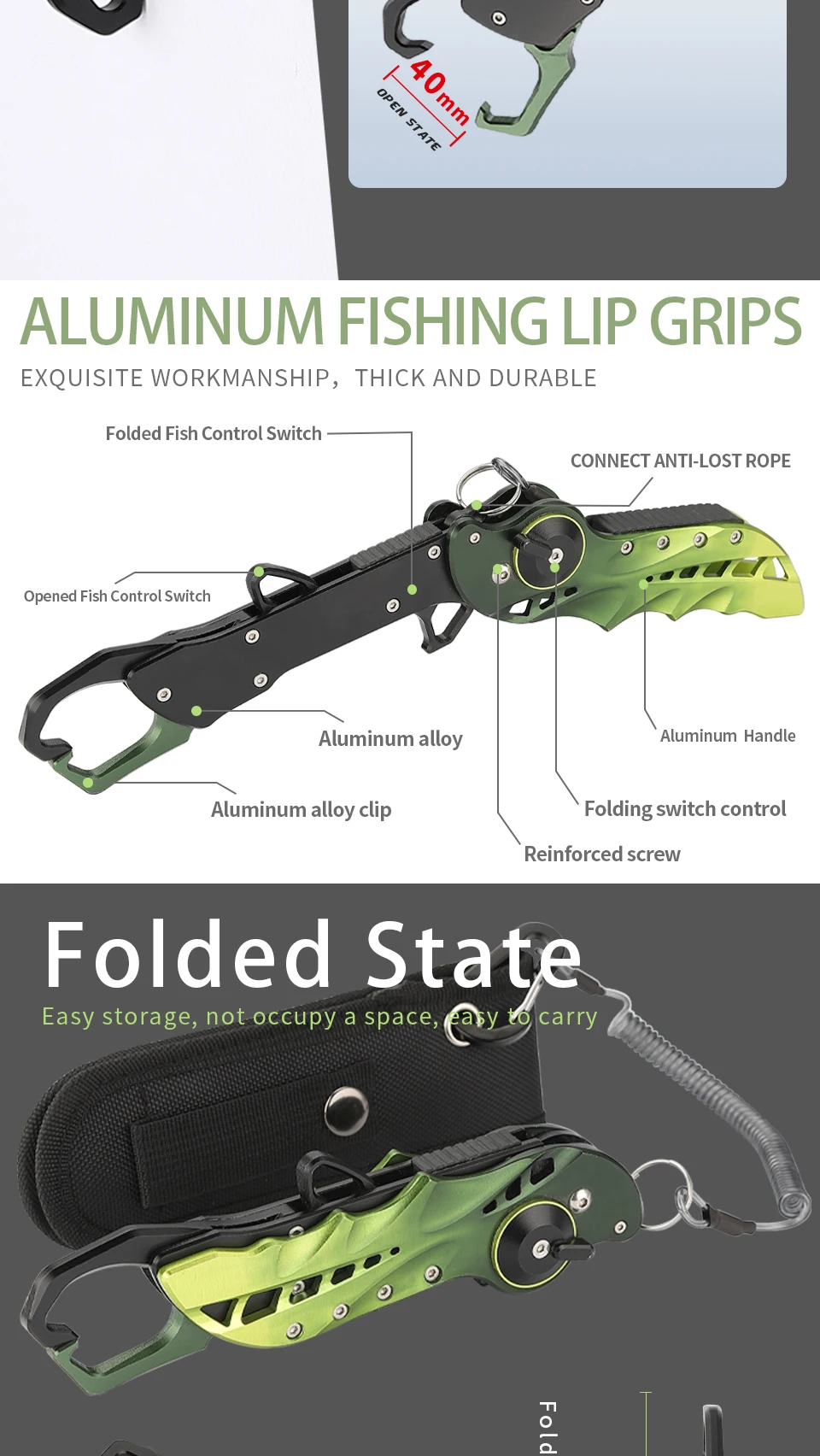 Groothandel op maat multifunctionele aluminium ringkrimptackle buitenvistang gereedschapset