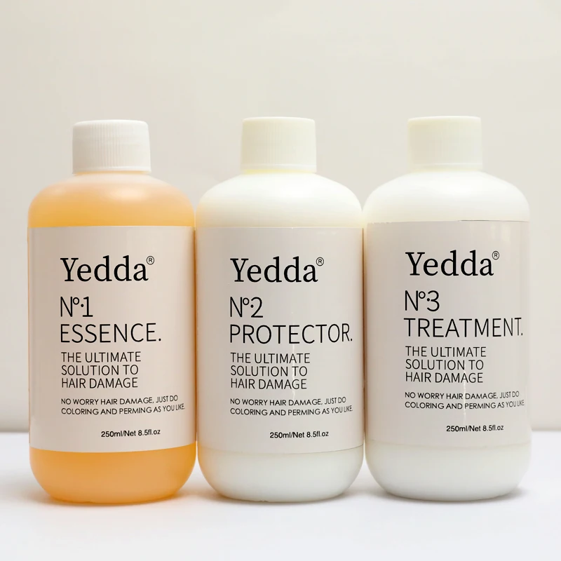 Factory wholesale NO.1 NO.2 NO.3 Hair Treatment products no 3 Repair damaged hair  Perm care and Hair dye care for Yedda