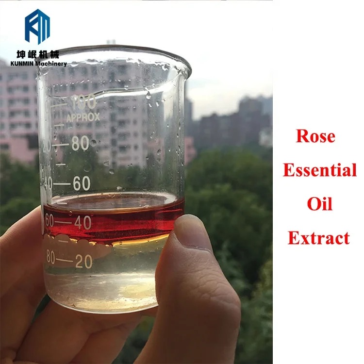 Uniquely Structural Design Rose Essential Oil Making Machine Steam Distillation