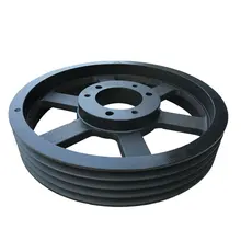 XME Cast Iron 3V 5V 8V Series Pulley Custom Grooves V Pilot Bored V-Belt Pulleys Sheaves