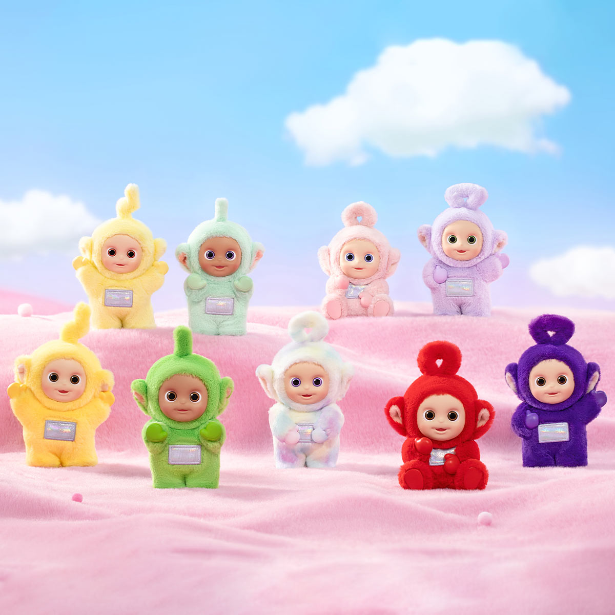 ポップマート テレタビーズ バイブラニーシリーズ PVCぬいぐるみ