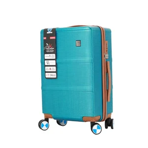 Large Capacity Trolley Case Suitcase Factory Durable ABS+PC Zipper Luggage for Family Travel Unisex with Spinner Wheels Suitcase