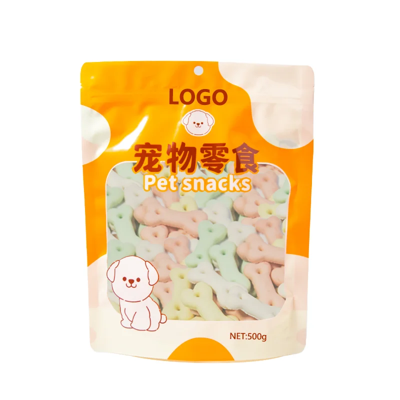 OEM Wholesale High Protein Crunchy Traditional Recipe Pet Snack Treats 100g Chicken and Beef Snack Dog Multi Flavor Dog Biscuits