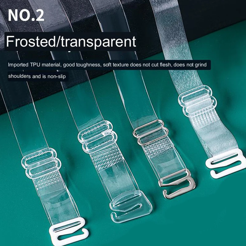 High Elastic Frosted Invisible Plastic Buckle Tpu Adjustable