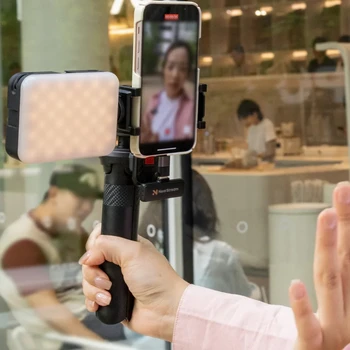 Nearstream Vk10 Bluetooth Selfie Control Video Rig Kit Smallrig Universal Video Rig Kit for Iphone With Adjustable Tripod
