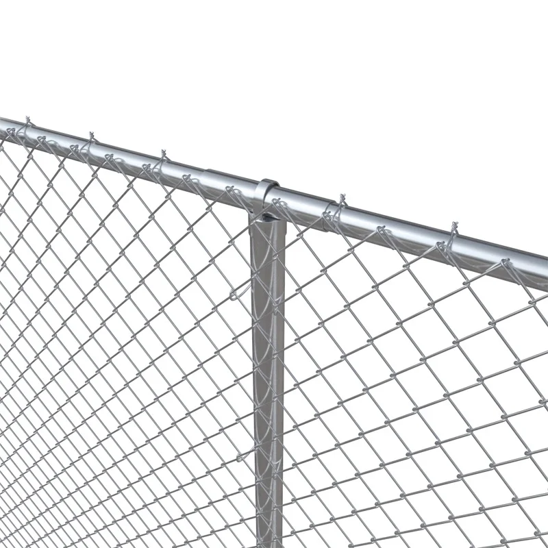 product galvanized chain link mesh fence with grass-5