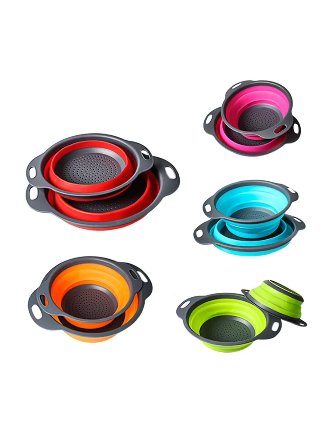 Amazon Hot Sale Drain Vegetable Fruit Washing Food Strainer Colander