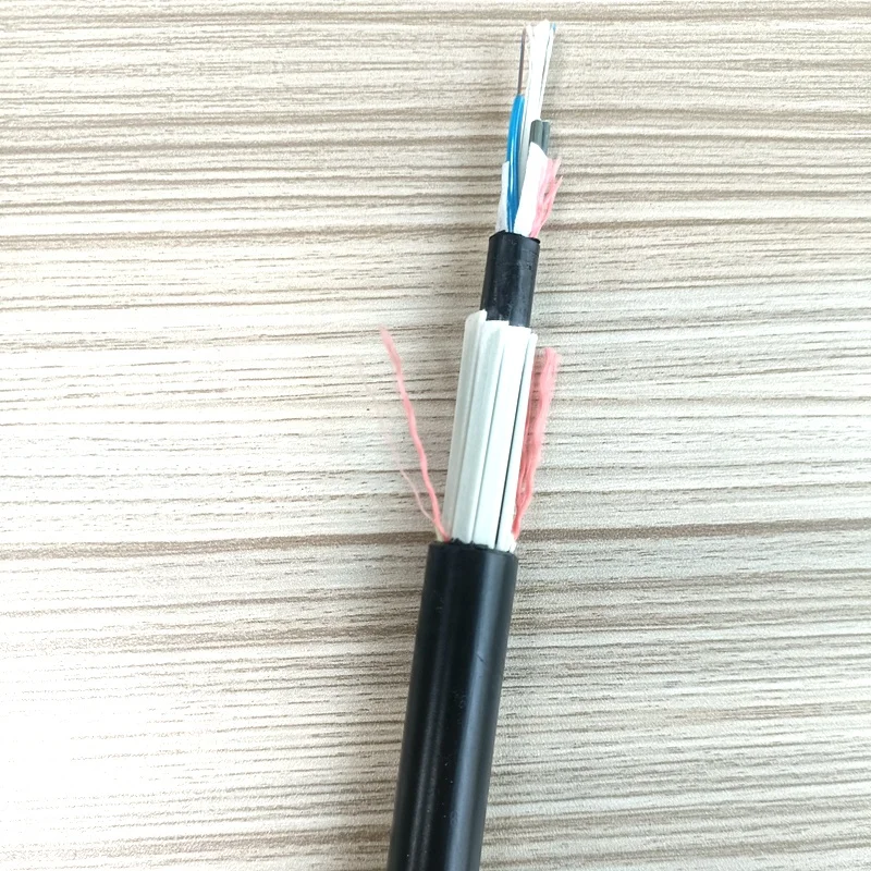 Youdlan M  Outdoor Communication Optical Fiber Cable Round FRP 8 12 24 48 60 72 96 Core FRP ADSS Anti Rodent Fiber Optic Cable
