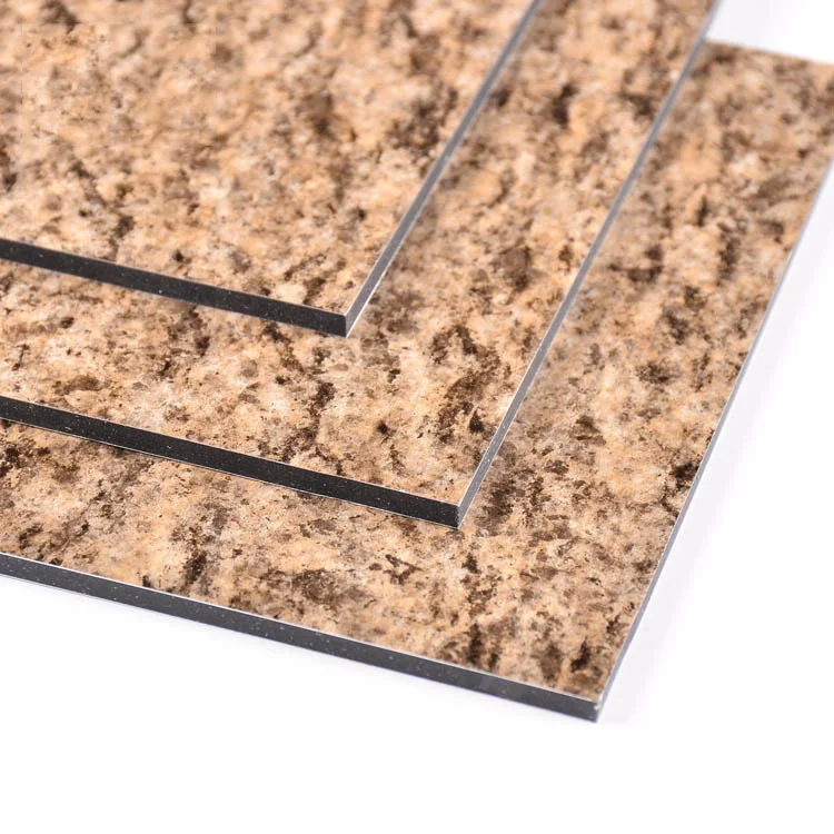 Modern Marble Design Aluminium Cladding Sheets Anti-Static Composite Panel