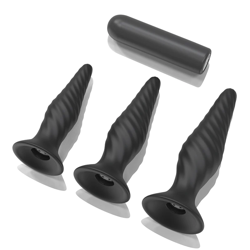 S-Hande Anal Mini Bullet Vibrator Wholesale Butt Anal Plug Silicone  Vibration Different Sizes Juguete Sexual Masculino