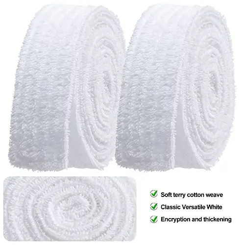2 PACK Bathrobe Belts Hotel Bathrobe Belts Terry Cloth Robes for Women and Men Robe Belt Replacement