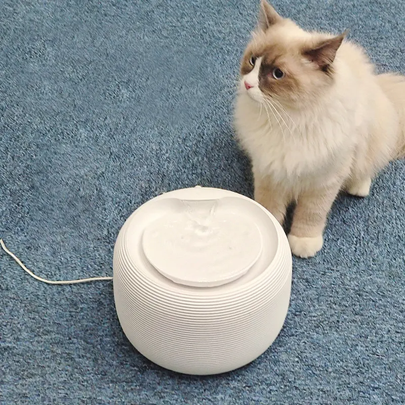 XCHO 20DB Quiet ABS Material Cat Water Fountain with Integrated Pump