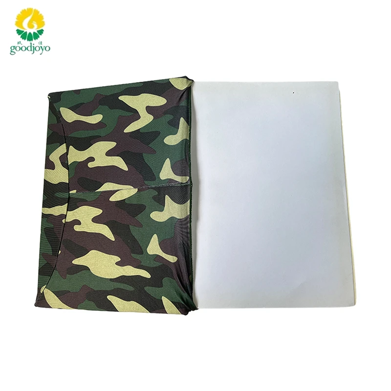 Direct Deal A4 Stretch Elastic Soft Camo Color Book Cover Fabric Swatch Book for Boys