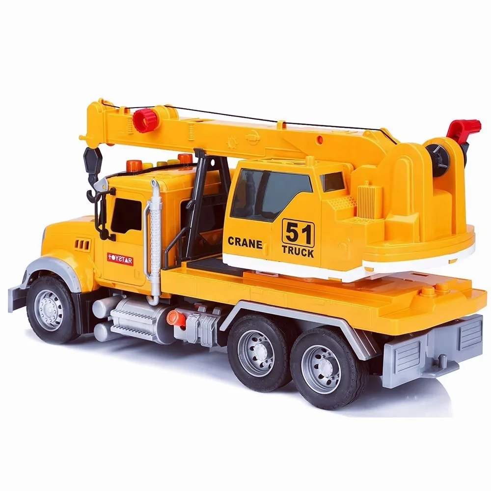 ColorBaby Speed & Go Camión de construcción Juguete, Hormigonera, con Luces y Sonidos, Sistema de fricción, Escala 1:14, 9x26x14 cm, Coches para niños + 3 años (39061