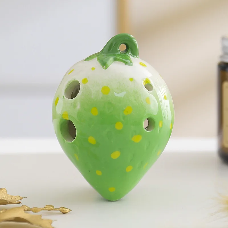 Ocarina 1 赤色 陶器製 6穴 Ocarina 1 赤色 陶器製 6穴