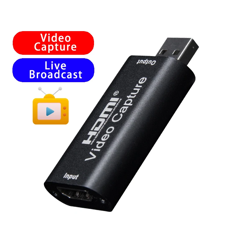 Video Capture Card USB Hdmi-Compatible Recorder