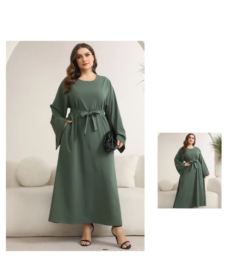 Wholesale 2024 Dubai Abaya Women Islamic Clothing Middle East Week Long