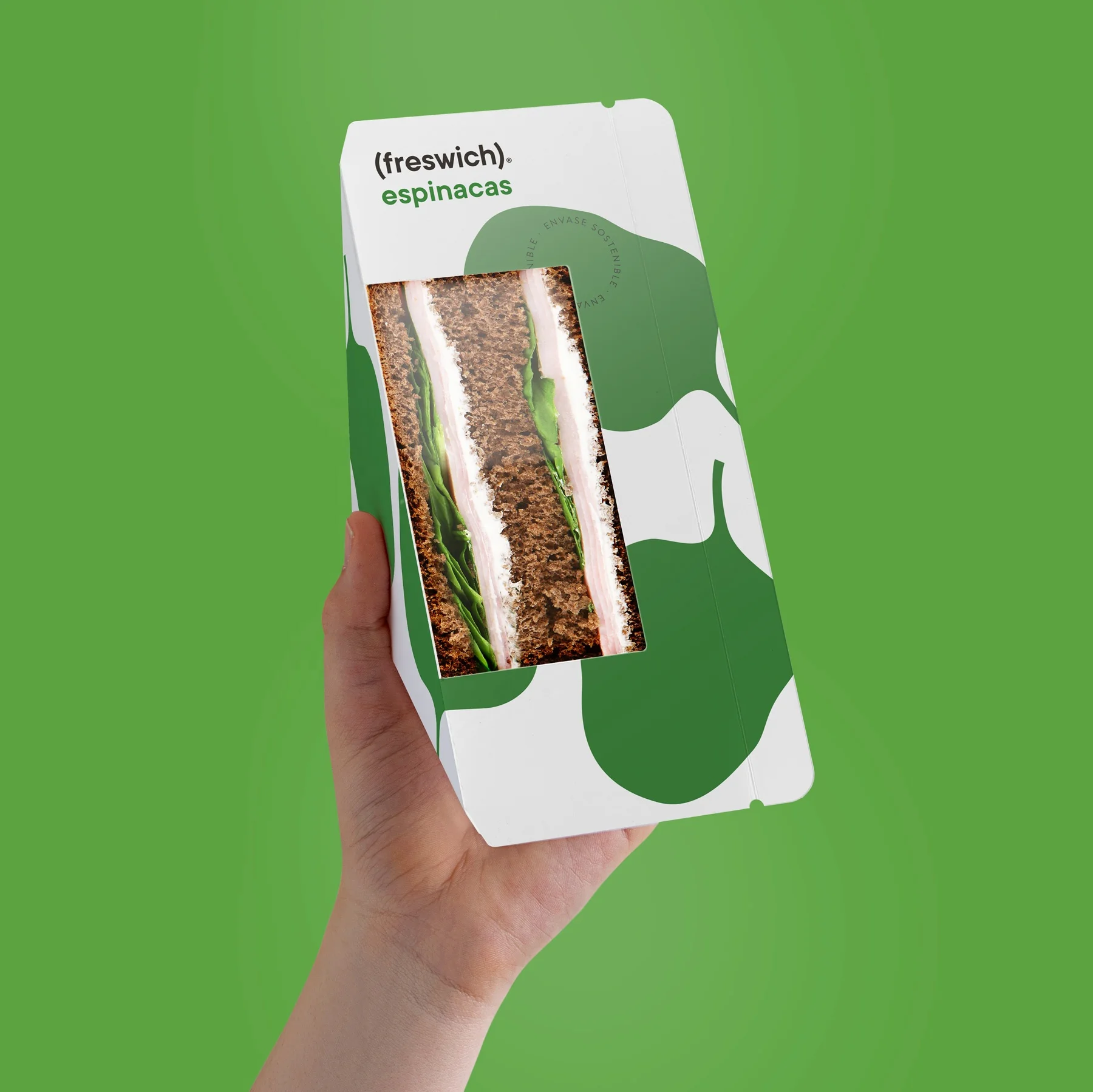 Recyclable Compostable Biodegradable Takeout Korean Japanese Egg Custom Sandwich Box