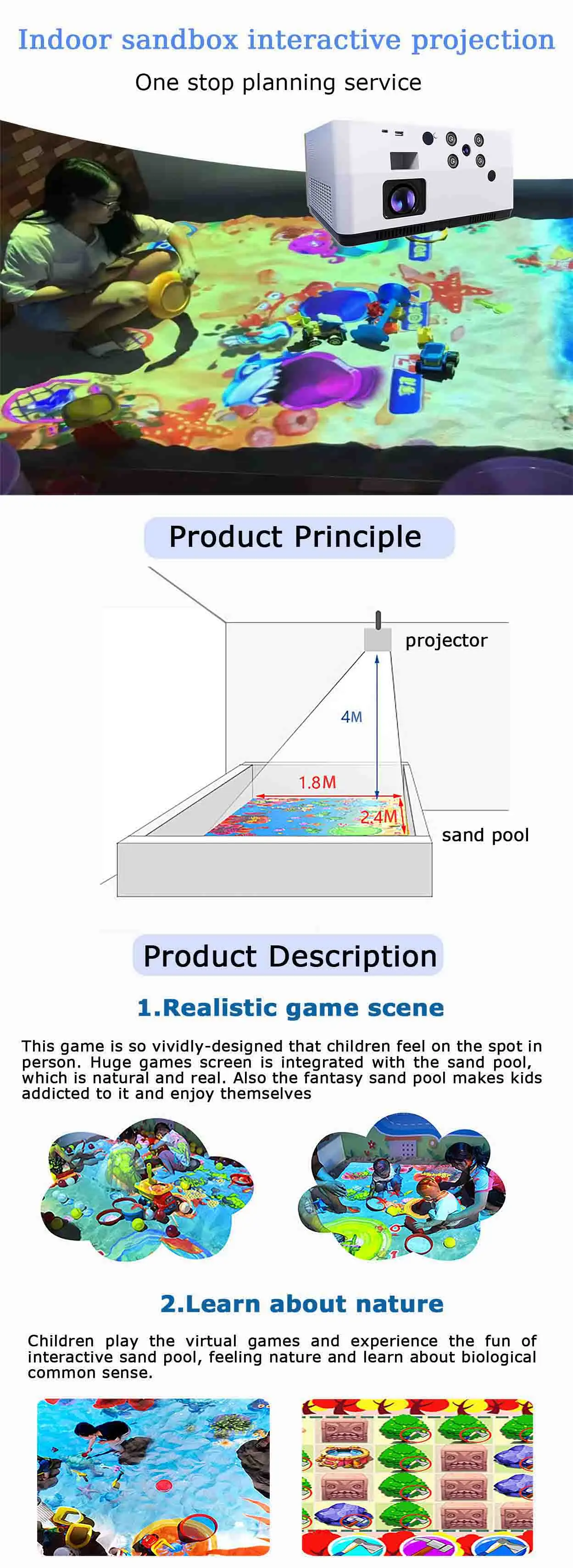 Projecter Fun AR Interactive Projector - Fun and Education for Kids