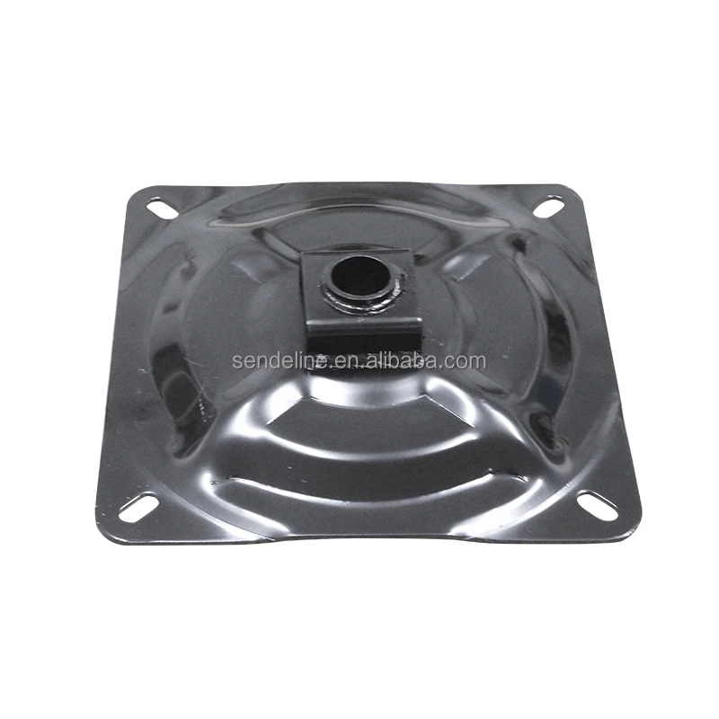 Modern Black Steel Chair Mechanism with 248X248mm Size and 3.0mm Thickness for Swivel Chair Base