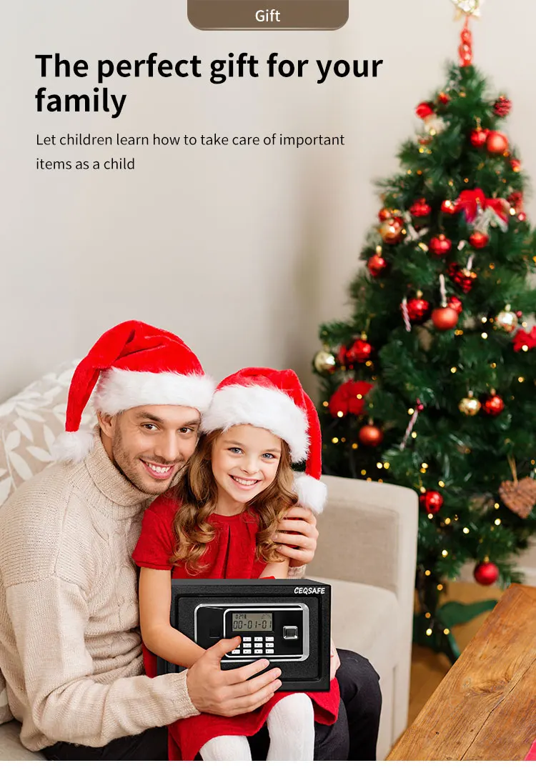 CEQSAFE High Security Mini Safe Box With Digital Keypad for Hotel Room manufacture