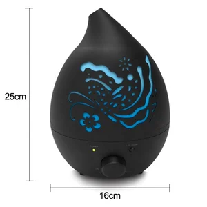 Alibaba  Hot Selling China Supplier LED Lamp Aromatherapy Essential Oil Air Aroma Diffuser Cool Mist Humidifier