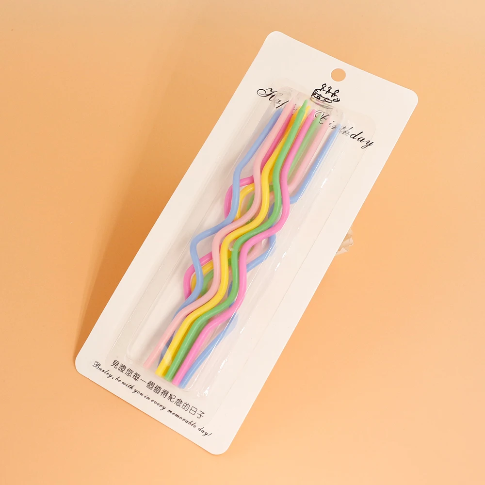 Solid Thread Luxury Birthday Candles Birthday Party Candles For Decor