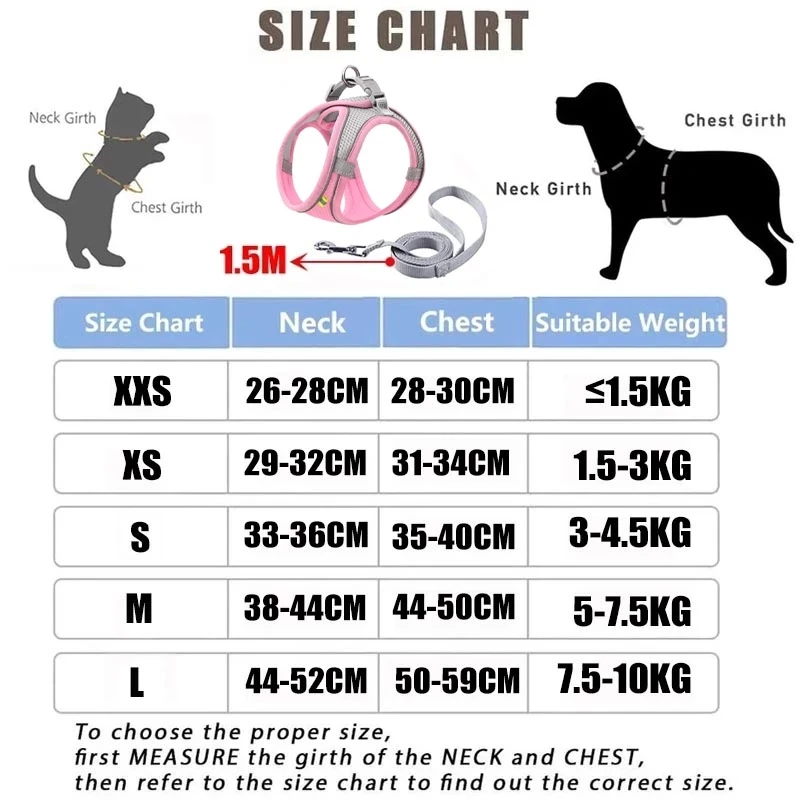 Custom Personalized Luxury Soft Breathable Mesh Pet Dog Harness and Leash Set supplier