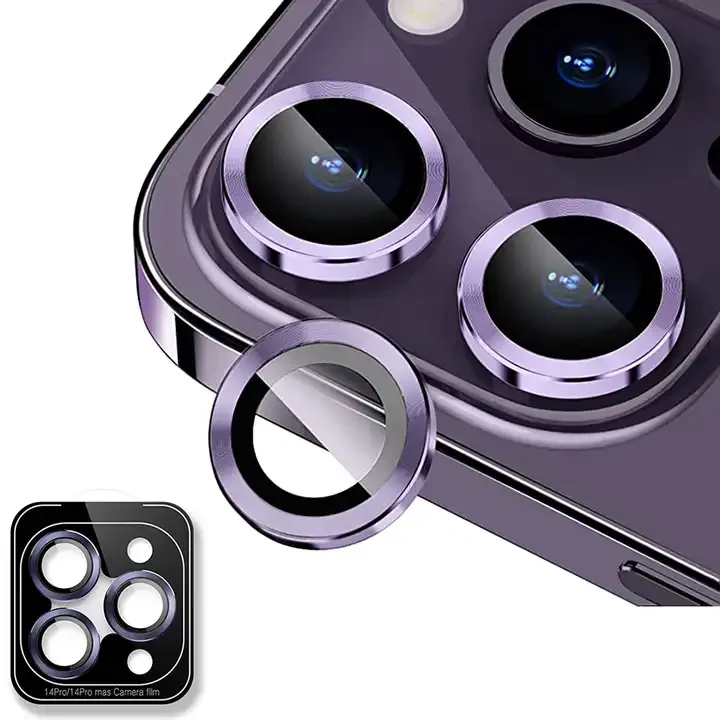 2 Pellicole Protettive Glitterate Anti-Spia Per IPhone 14 Pro/iPhone 15 - Vetro Temperato 6,1 Pollici