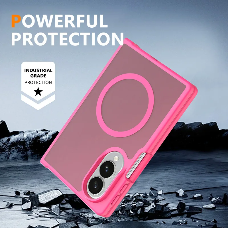 product full protective cases for iphone 18 fold new trend magnetic tpupc covers all colors available support logo customization-3