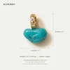 Pendentif bleu 5 lacs