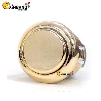 Sale Japan SANWA  Button OBSF OBSJ-30 Arcade Push Button Chrome-plated silver/gold/gray