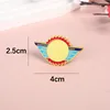 Insignia de alas [de color] - 2,5*4 cm