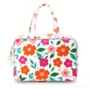 Floral naranja y rosa