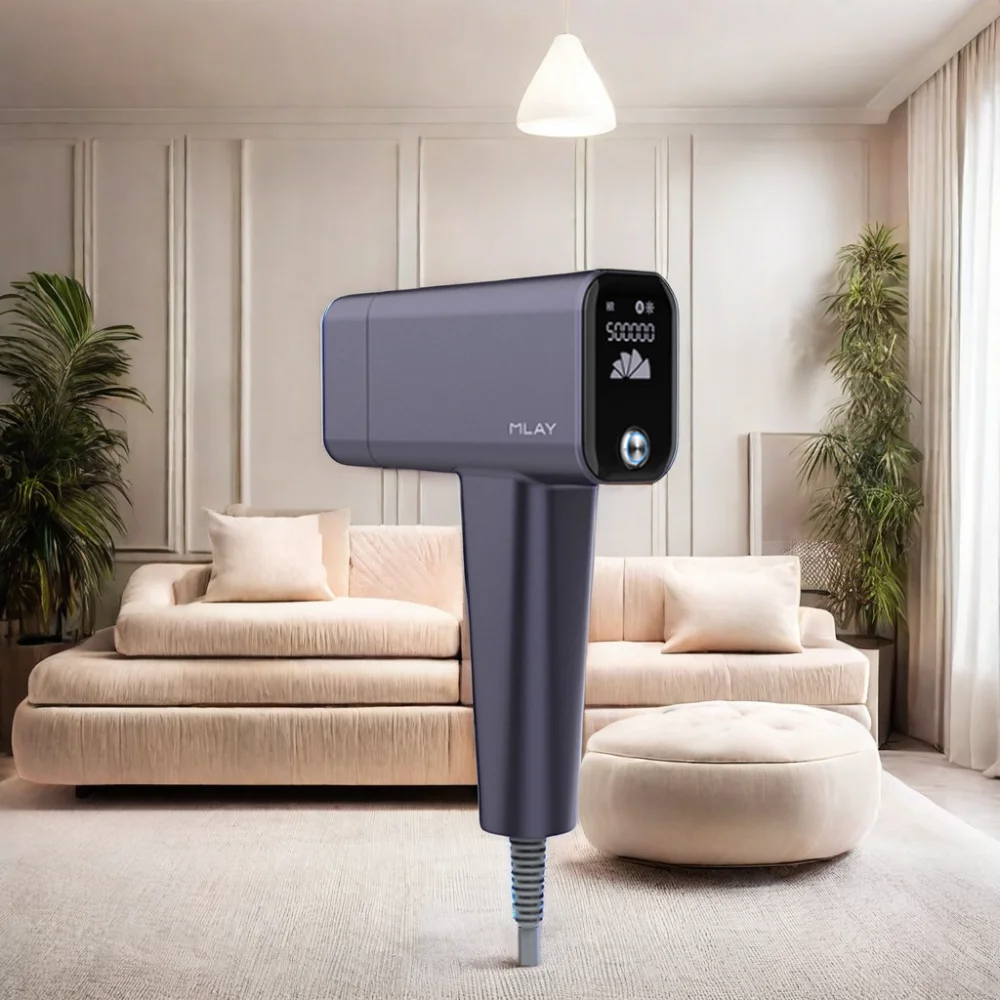 MLAY T16 IPL Machine Laser Hair Removal Machine Ltd. Use Device Soprano Titanium for Hair Removal Efficient and Painless Home