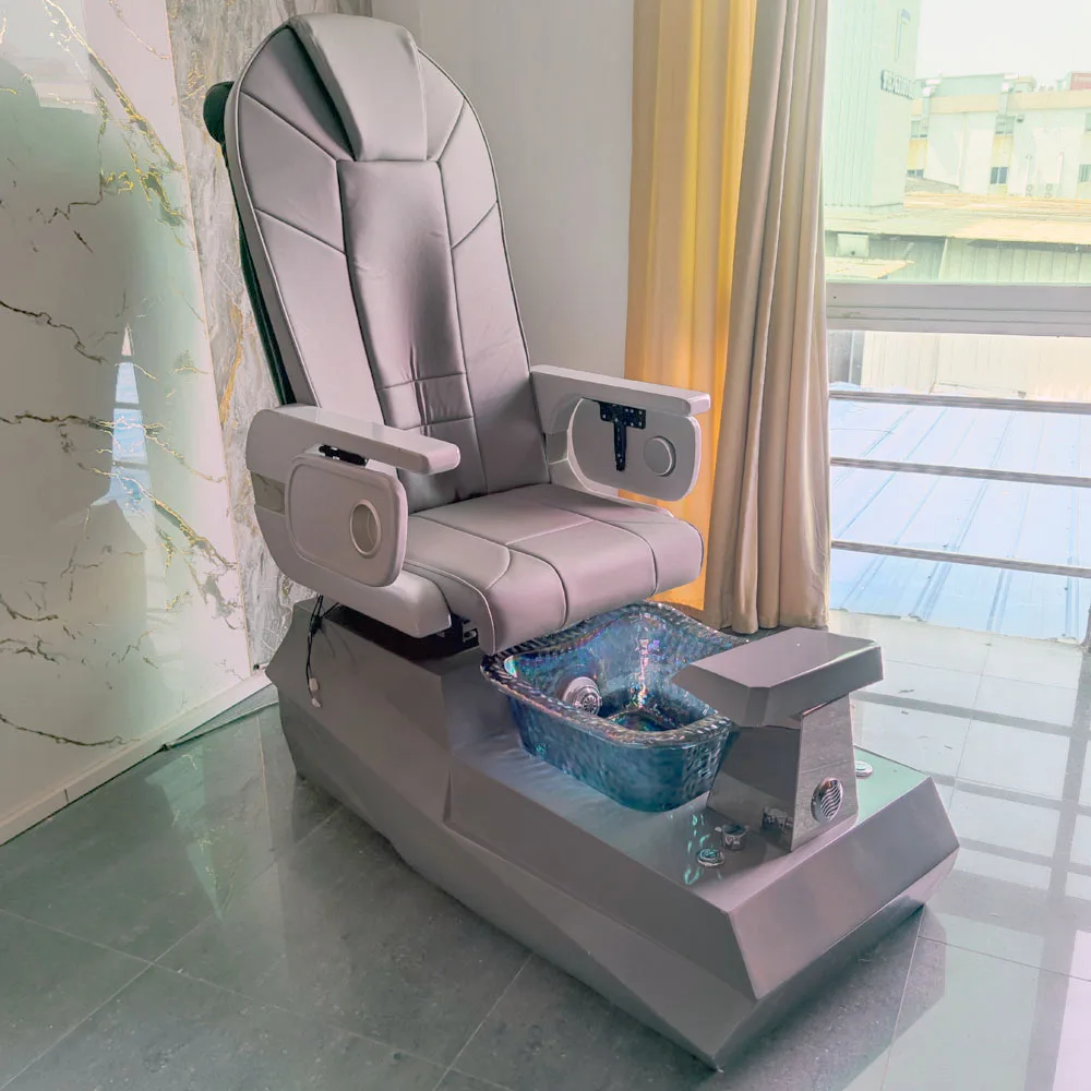 Bomacy Modern Beauty Salon Pedicure Massage Chairs Customizable Pedicure Chair With Massage Luxury