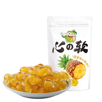 mango / coconut / pineapple fruit flavor center filled fruit jelly sweets