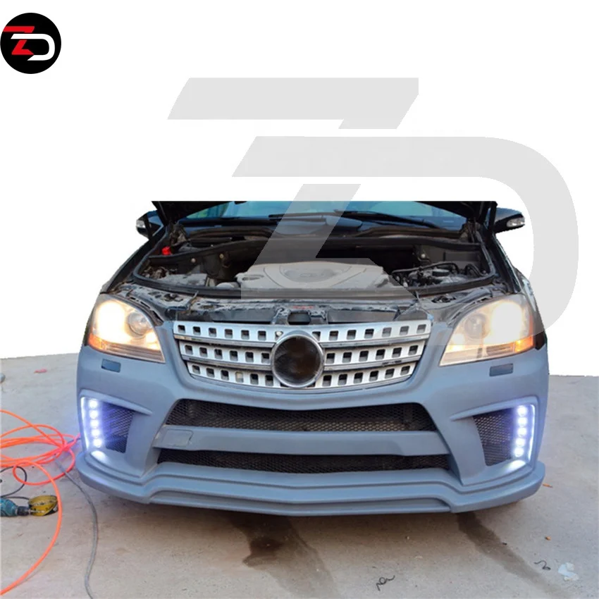 2005 to 2008 for WD Style Body Kit With Bumper Fender Arch for Mercedes ML Class W164 ML350 ML400 ML500