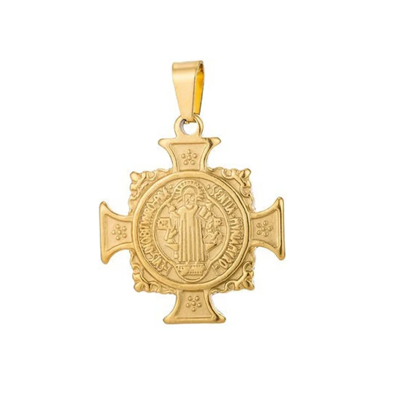 Olivia Saint Benedict Cross Medallion 
