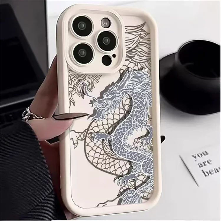 For OPPO Series - Dragon Theme Print Wallet Mobile Phone Case Cover #1 - Foto 9