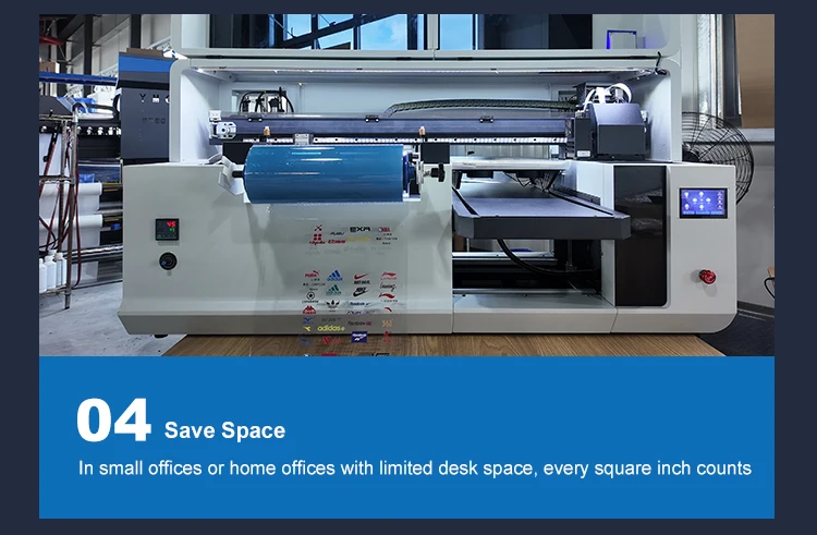 紫外平板喷墨打印机A3 DTF薄膜贴纸印刷机带DX7打印头