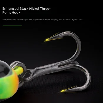 CHEERY 8g-13g Artificial Spintail Vib Winter Sea Saltwater Bait Targeting Salmon and Pike Metal Material Vib Fishing Lures Bait – Metal Jig – view 5