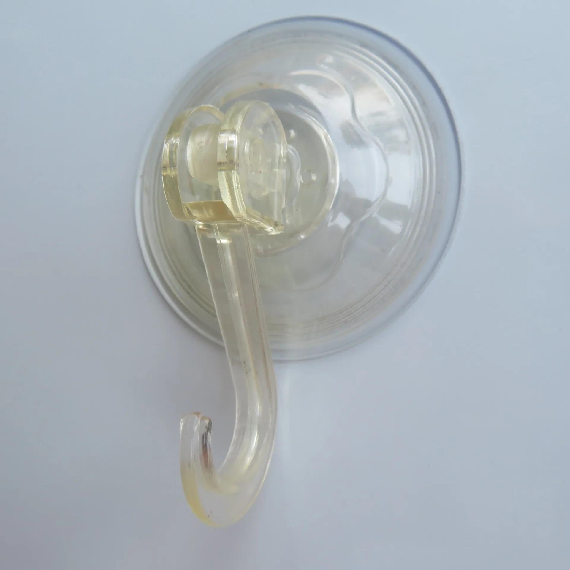 Transparent vacuum suction cup hook Perforation-free bathroom PC Bathroom kitchen wall Strong suction cup hook factory